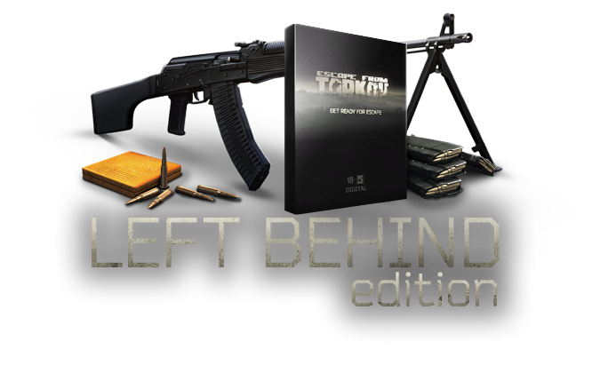 preorder left behind logo