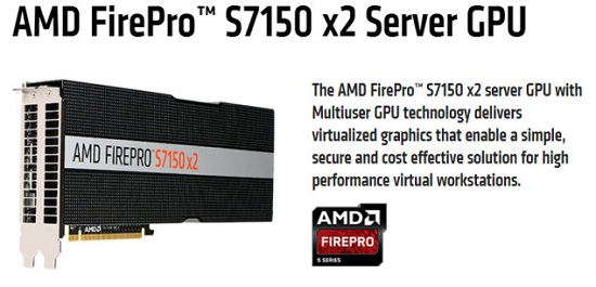 AMD FirePro S7150 x2